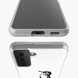 Galapagos Penguin (black graphic) Samsung Cellphone Soft Case