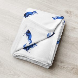Little Blue Penguin Throw Blanket