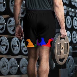 Pride Penguins Men’s sized Athletic Shorts