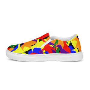 All Out Pride Penguin shoes (Men’s sized slip on)