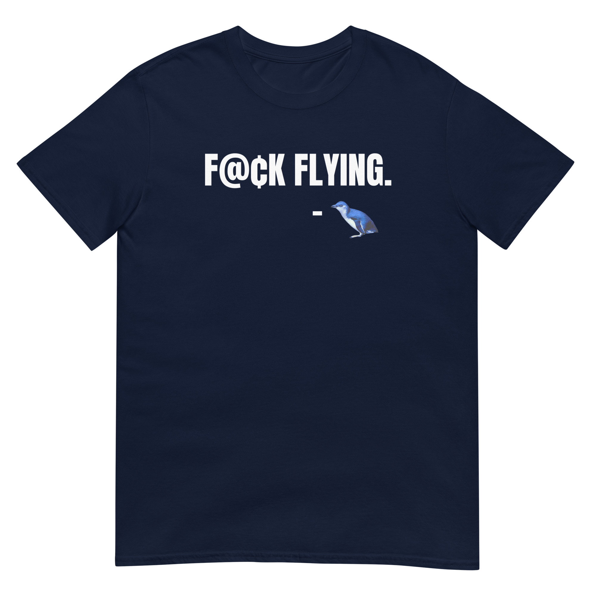 F@*k Flying Little Blue Short-Sleeve Unisex T-Shirt