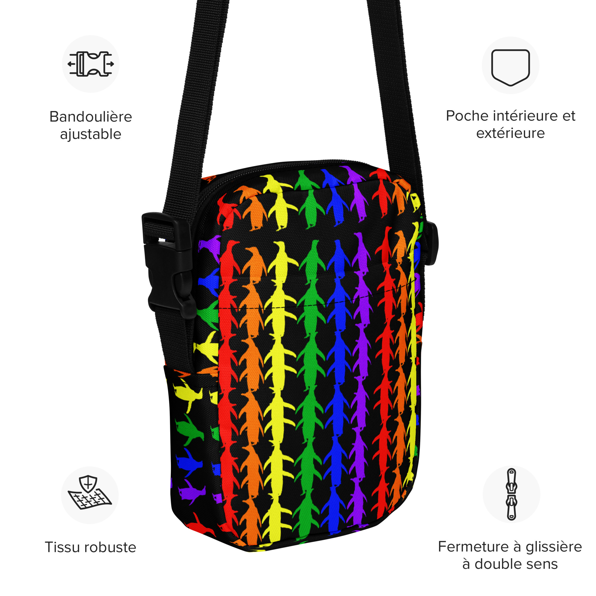 Pride Hoiho Penguin Utility crossbody bag