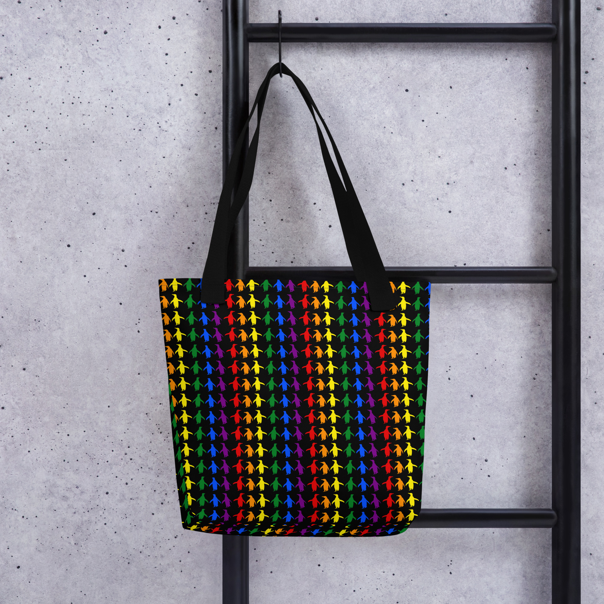 Pride Marching Penguins Tote bag