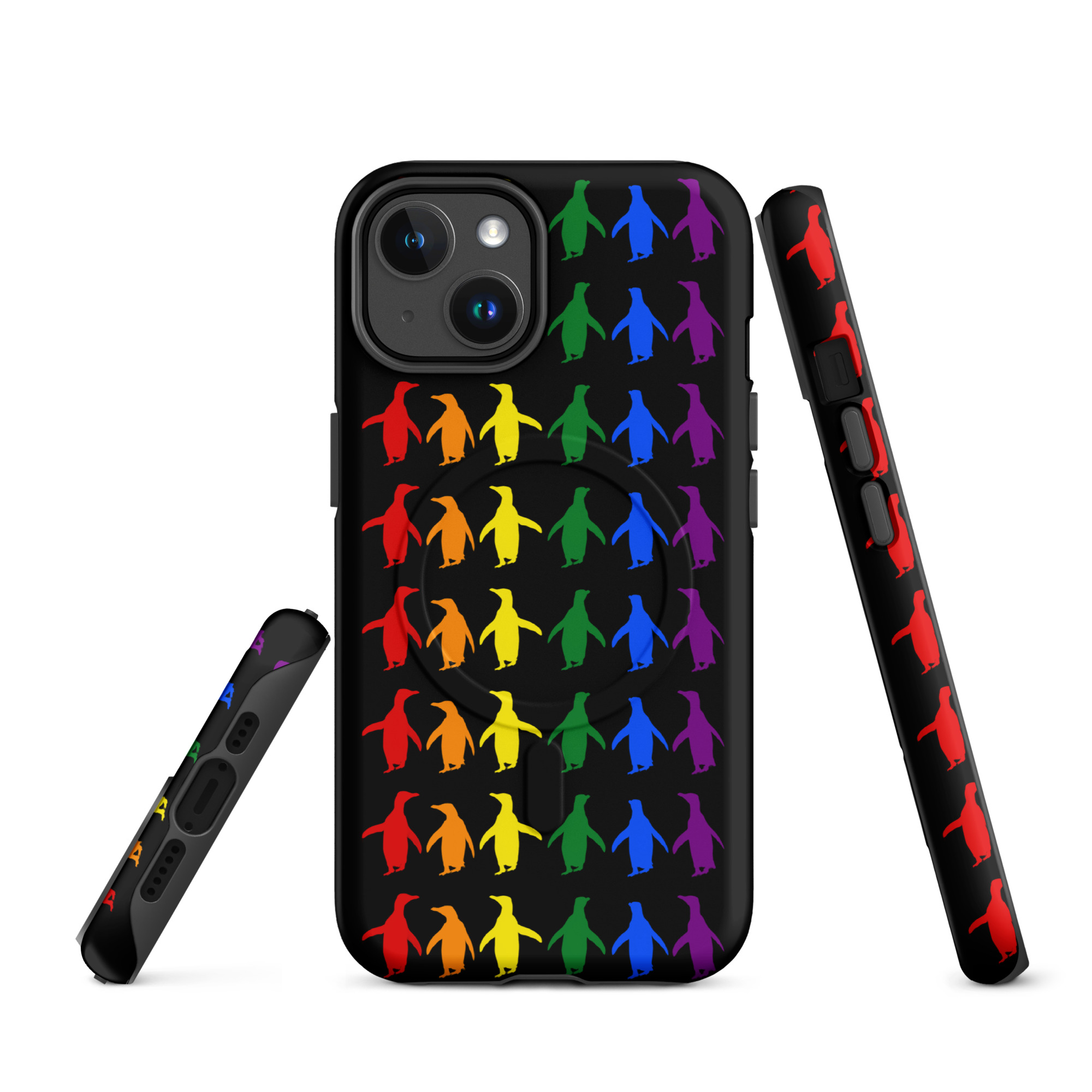 Pride Marching Penguins MagSafe® tough case for iPhone®